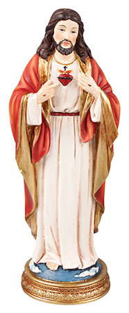 20cm Sacred Heart Statue - Renaissance