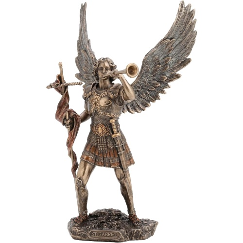 Bronze Archangel Gabriel - 34x18cm - Male