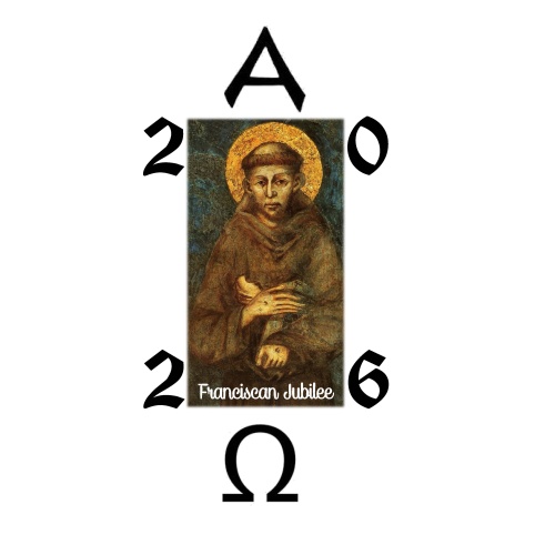 St Francis of Assisi Paschal Candle - 100 x 400mm***NEW