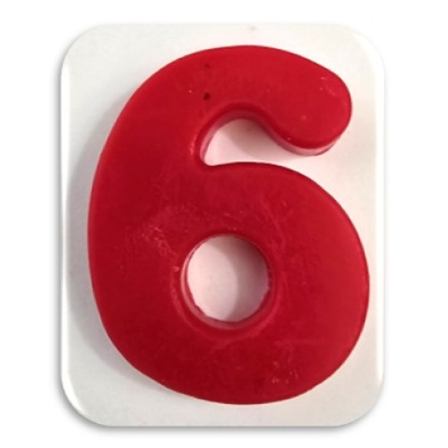 Single Wax number - Large (32mm T x 25mm) - Current year