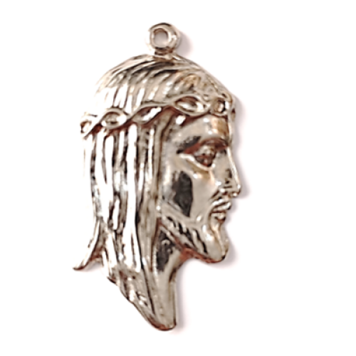 4cm Ecce Homo Pendant in silver