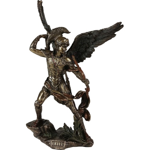 34cm Bronze Archangel Uriel Statue - Studio Collection
