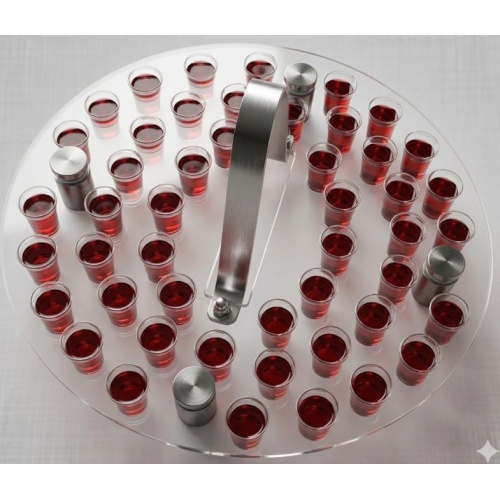 Holy Communion Stackable Perspex Tray - With 48 glasses