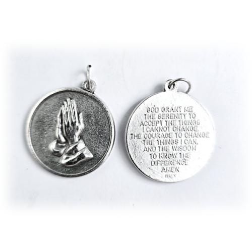 Serenity Prayer medal