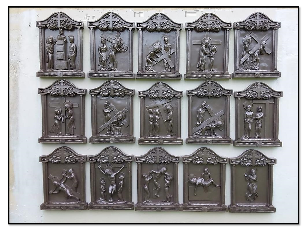 15 Stations of the Cross - Hand Carved Resin - 61 x 42 x 6cm - Image 4