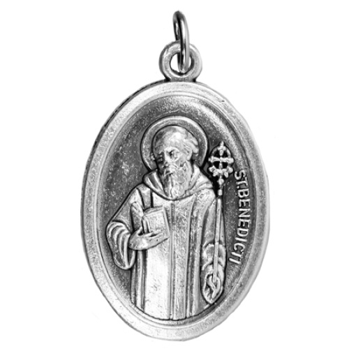 2.5cm St Benedict medal - Italian Import