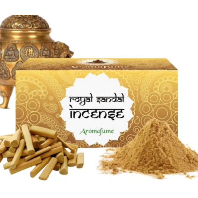 Royal Sandalwood Aromafume Briquettes - Image 2