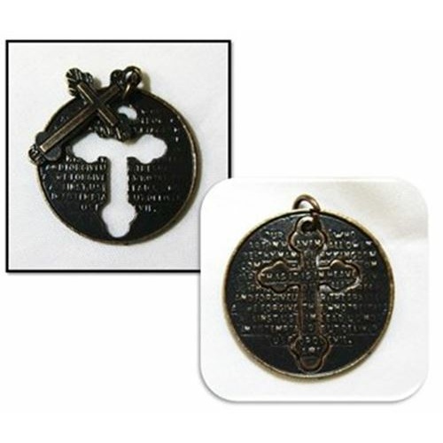 Our Father Pendant with cut out cross
