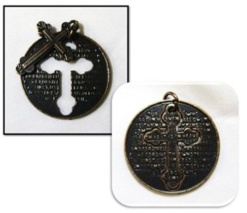 Our Father Pendant with cut out cross