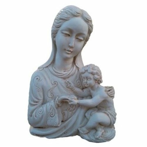 22cm Madonna & Child Bust