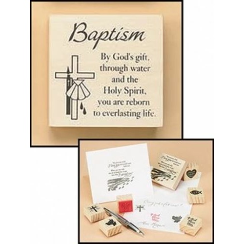 Baptism Religious Stamp