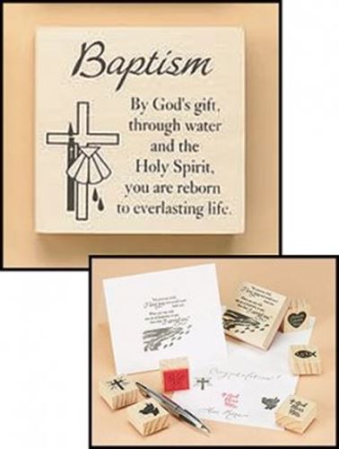 Baptism Religious Stamp