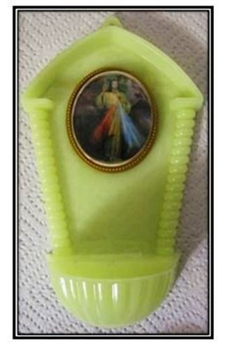 Divine Mercy Font - Glow in the dark
