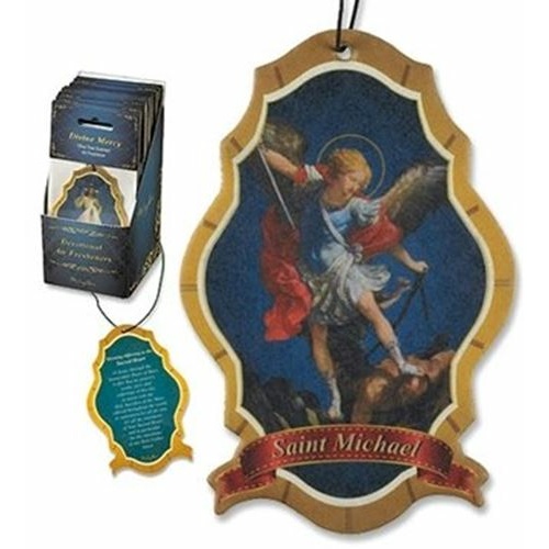 St Michael Devotional Air Freshner with Prayer card