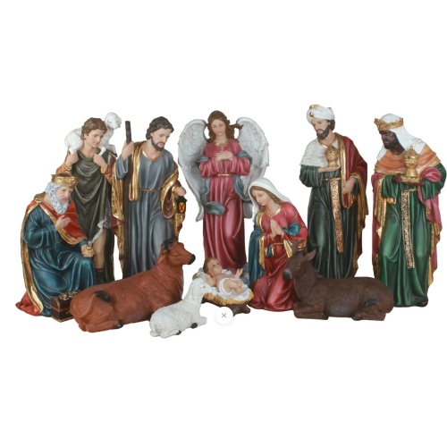 48cm Nativity - set of 11 - Church Size