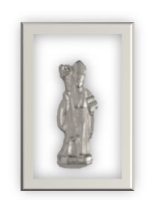 St Patrick 3cm Pocket / Handbag Statue