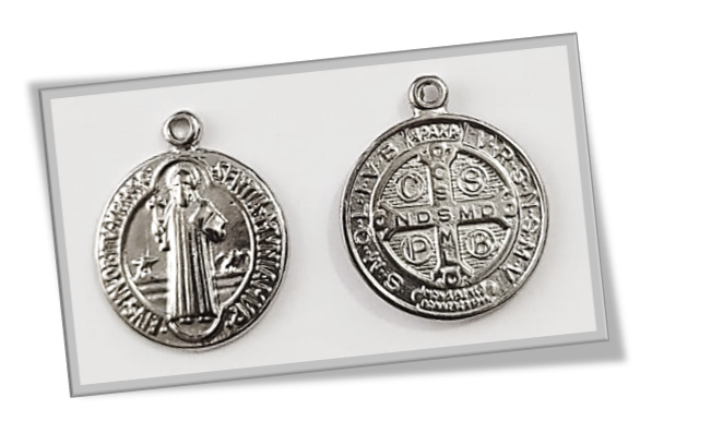 St Benedict medal - 18mm