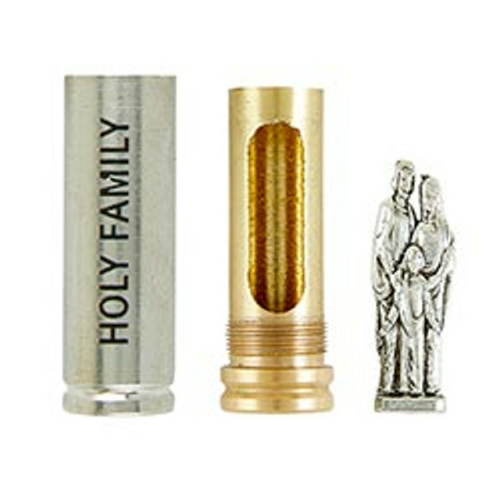 Holy Family Pocket/Handbag Statue In Cylinder