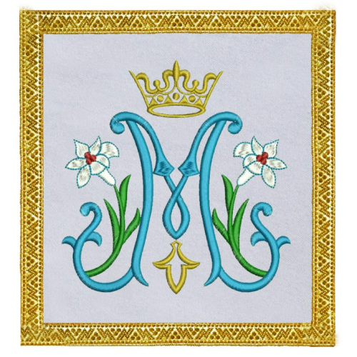 Pall - Our Lady of the Marion Design - Import