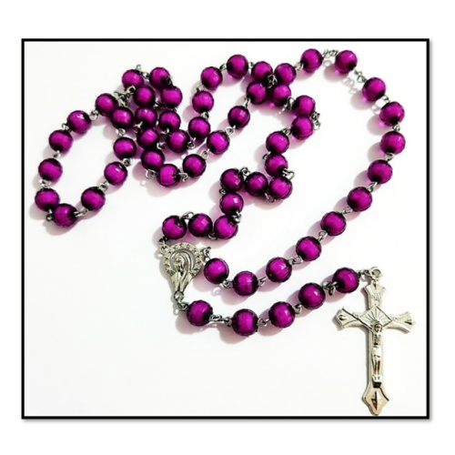 Dynamic purple Rosary