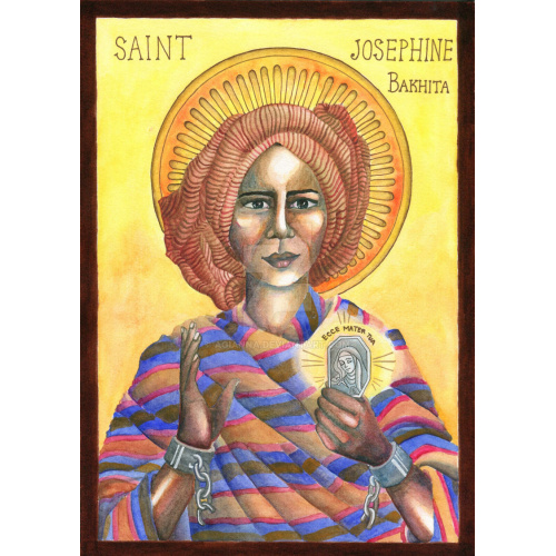 A4 Poster of St Josephine Bakhita