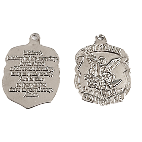 St Michael The Archangel Scroll medal