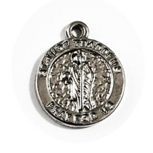 15mm St Jude Round Medal