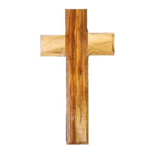 15cm plain wooden cross