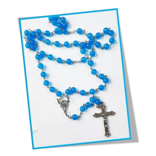 Sky blue Rosary