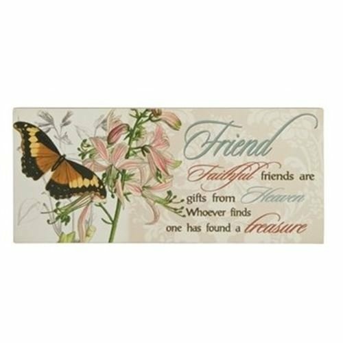 Friend wooden wall plaque -30cm x 13cm