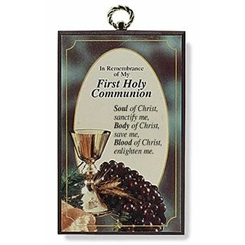 1st Holy Communion wall plaque