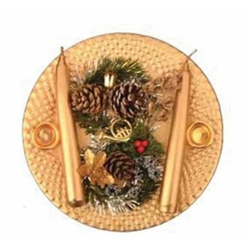 21cm diameter Golden Center  Piece for Table Setting