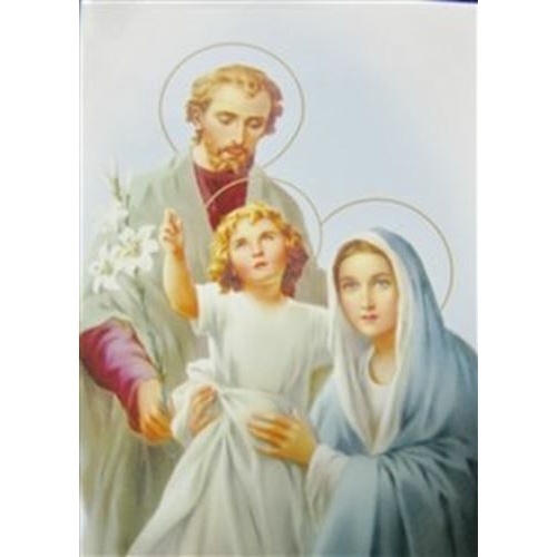 Holy Family metal magnet