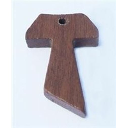 Imbuia Hardwood Tau Cross