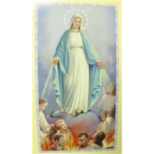 Novena for Souls in Purgatory Holy Card