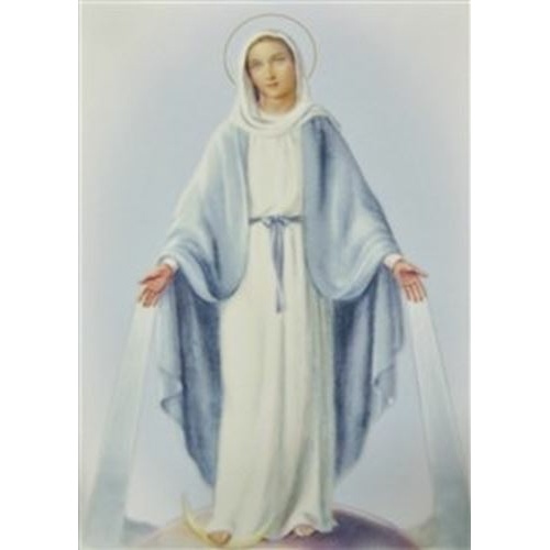 Our Lady of Grace metal magnet