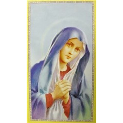 Pro-Life Holy card