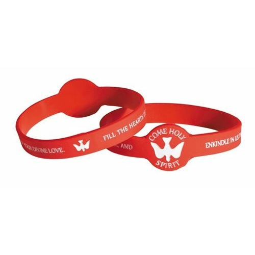 Come Holy Spirit Silicone bracelet