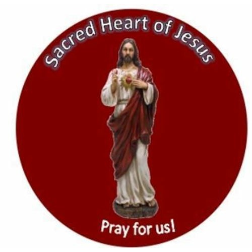 26mm Sacred Heart of Jesus Pin