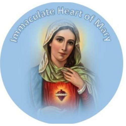 26mm Immaculate Heart of Mary Pin