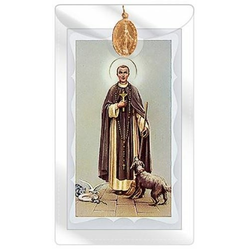 St Martin de Porres  Medal with Prayer Card