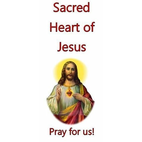 Sacred Heart of Jesus / 12 Promises - bookmark