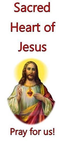 Sacred Heart of Jesus / 12 Promises - bookmark