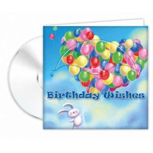 Greeting Birthday Card with CD - Birthday Wishes