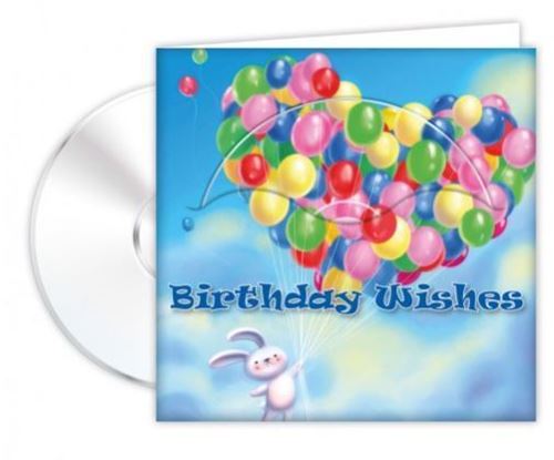 Greeting Birthday Card with CD - Birthday Wishes