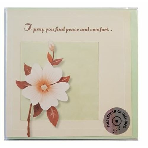 CD Greeting Card - I pray you find peace and comfort