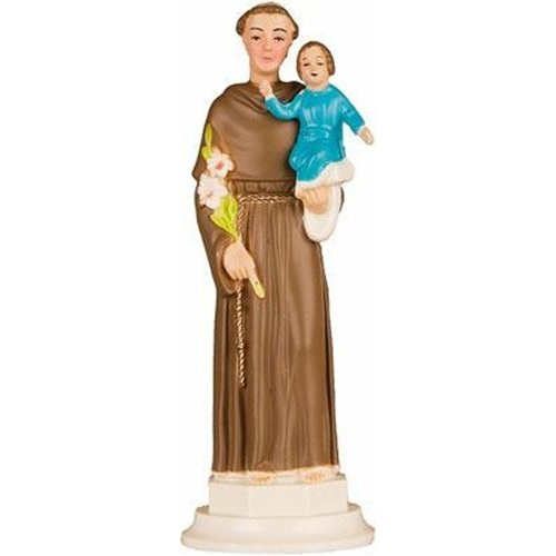 10cm St Anthony Plastic Statue