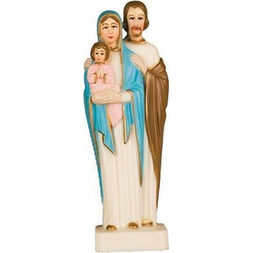 10cm Holy Family Plastic Statue