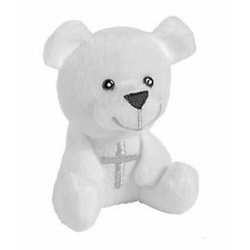 White Bear with Silver Cross