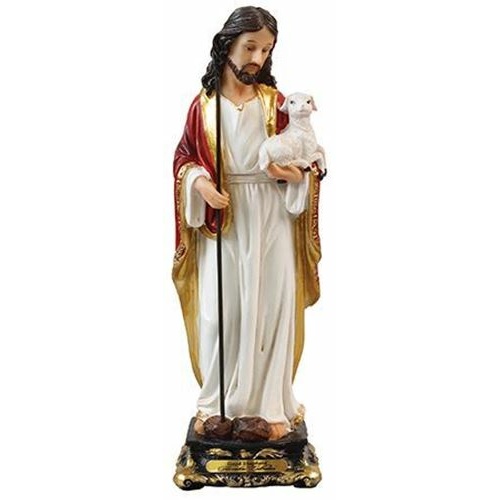 13cm Good Shepherd Statue - Florentine Collectors Item
